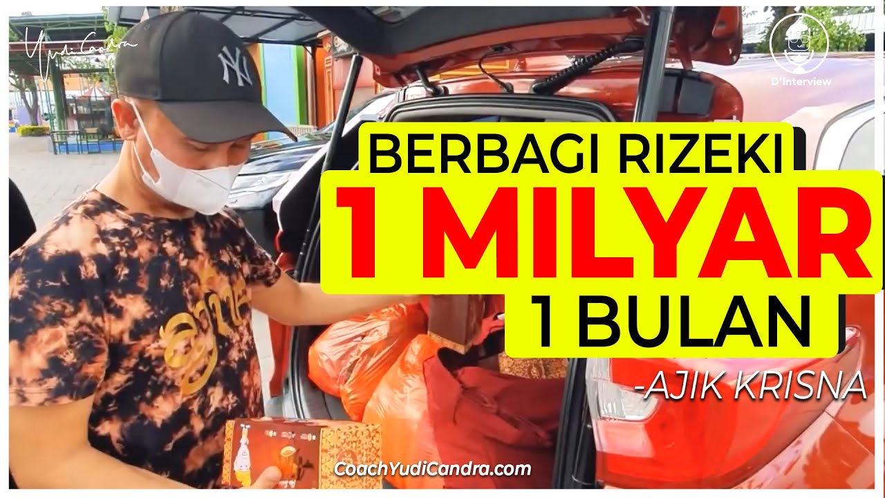 Keajaiban Berbagi dan sedekah 1 Milyar 1 Bulan | Ajik Krisna Oleh Oleh Bali