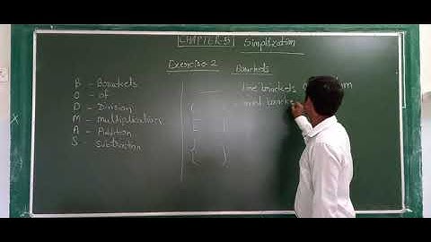 Class 5 || Maths || Chapter  5 || Simplification || Part  2