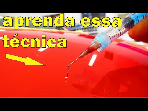 Vídeo: Como você retoca lascas de pedra do carro?