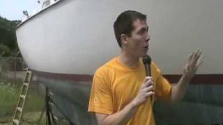 2009 06 16 New Clermont Project  - 1st boat cleaning day 25M