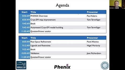 Phenix User Workshop 9/15/2020 - Q/A sesseion