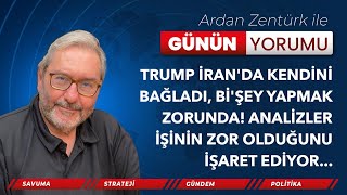 Trump İranda Kendi̇ni̇ Bağladi, Bi̇şey Yapmak Zorunda İzler İşi̇ni̇n Zor Olduğunu İşaret Edi̇yor...