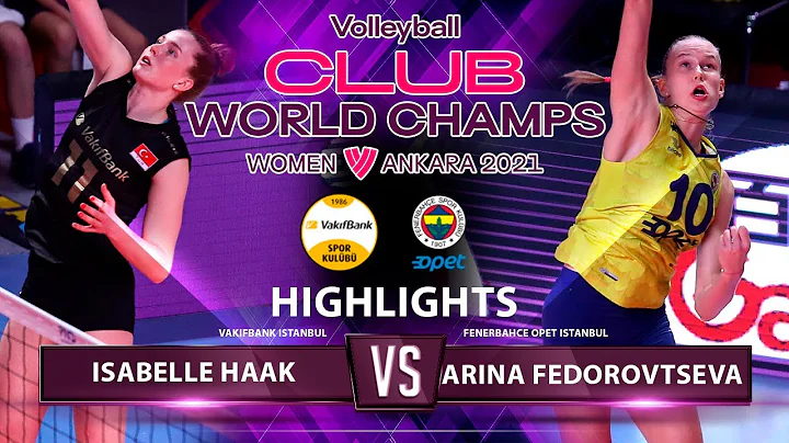 Isabelle Haak vs Arina Fedorovtseva | Highlights |...