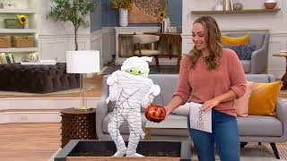 Hay & Harvest Metal Fall Character Silhouette on QVC