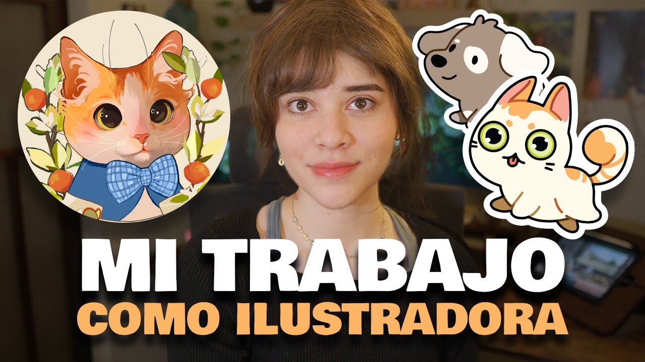 Qué hago en mi trabajo como Ilustradora ✏️✨ Art Vlog