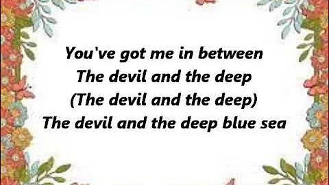 George Harrison - Between The Devil And The Deep Blue Sea (Lyrics)