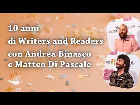 10 anni di Writers and Readers con Andrea Binasco e Fabula