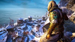 Assassins Creed Valhalla - Blind Assassin Hidden Blade Kills & Legendary Sword Combat