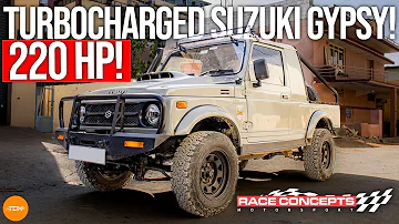 220HP Suzuki Gypsy with a G16B Swap & Turbo built by RaceConcepts! | Autoculture