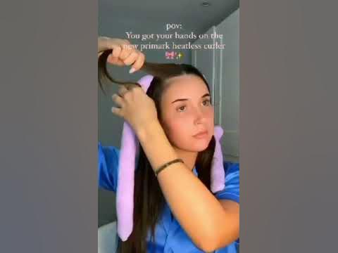  heatless curls tutorial #hairstyle - YouTube