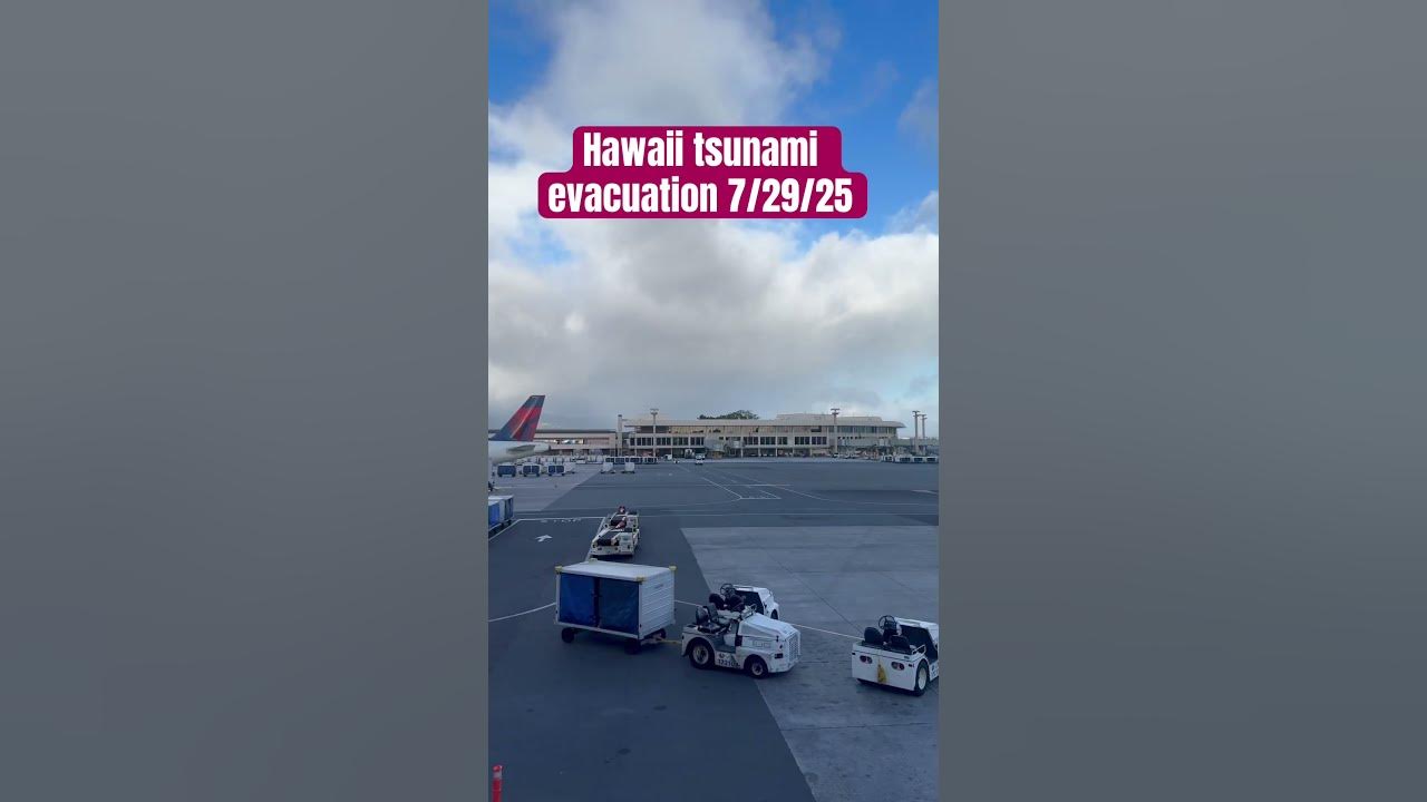 Tsunami hawaii airport