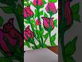 beautiful rose 🌹drawing . colourful rose drawing