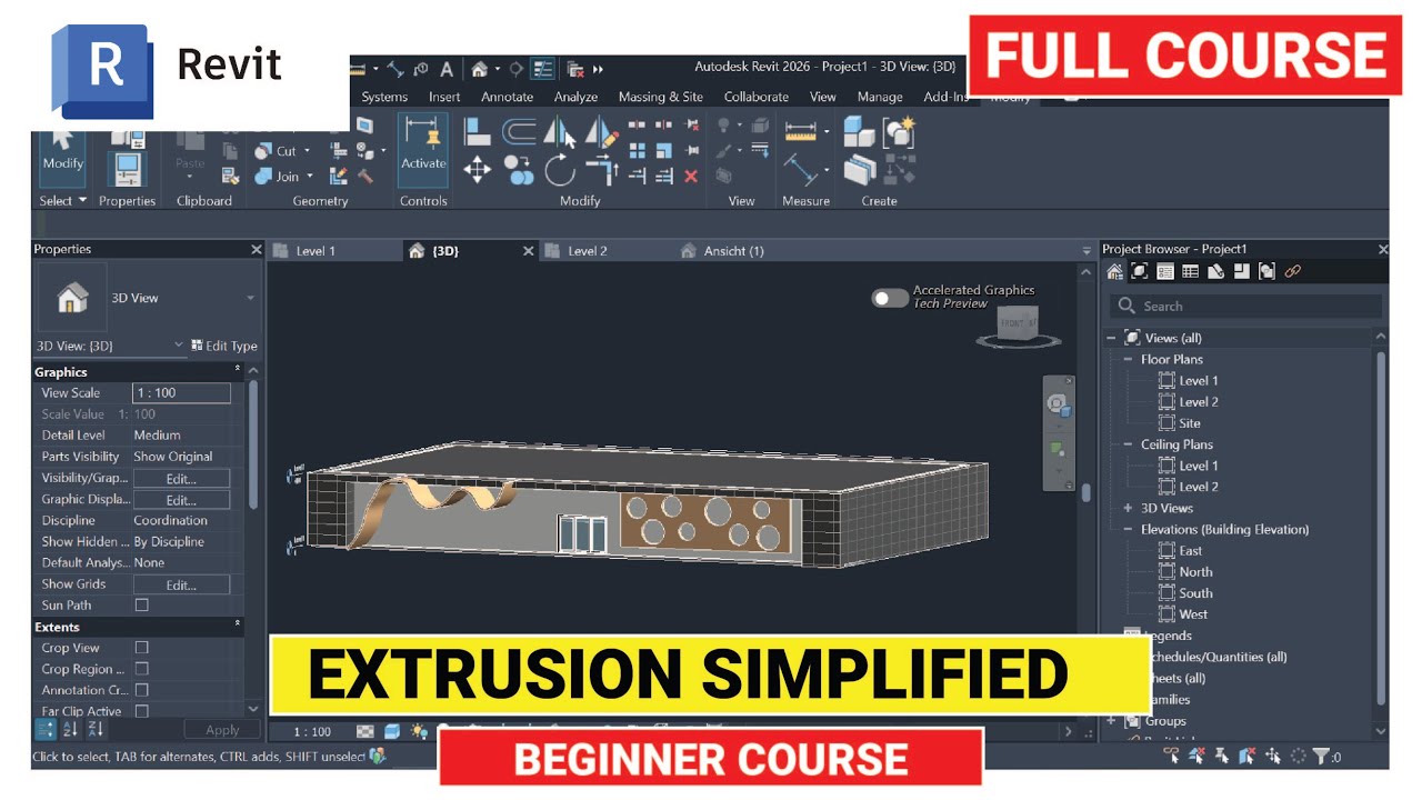 Avoid These Extrusion Mistakes In Revit!
