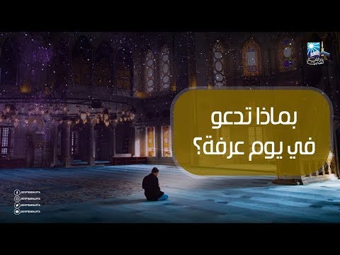 دار الإفتاء المصرية _ بماذا تدعو في يوم عرفة