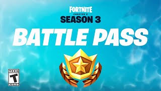 Fortnite SEASON 3 BATTLE PASS Gameplay Trailer Aquaman Skin