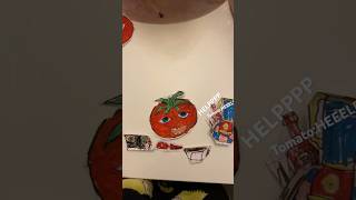 Mr.tomato irl (trash stop motion whatever it’s called)