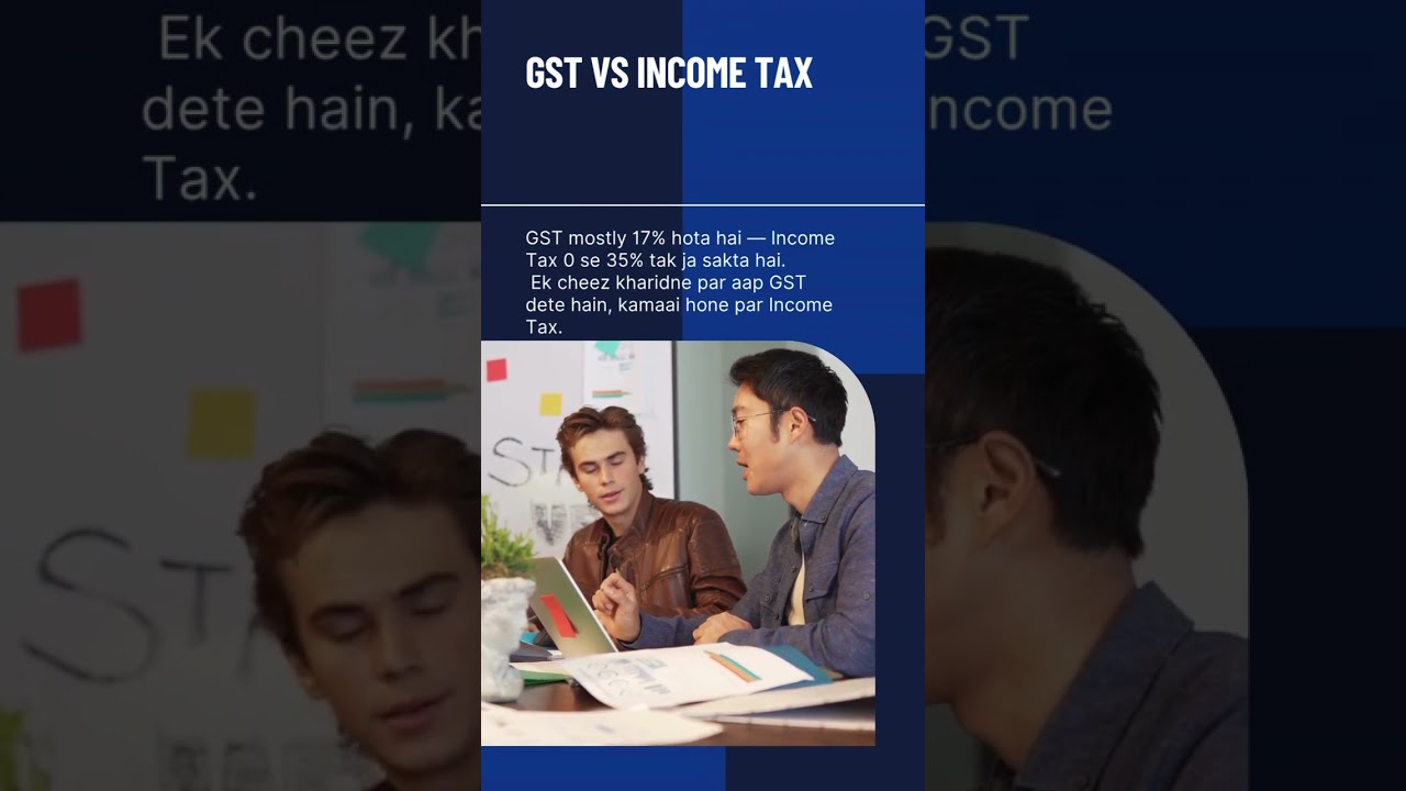 GST vs Income Tax   