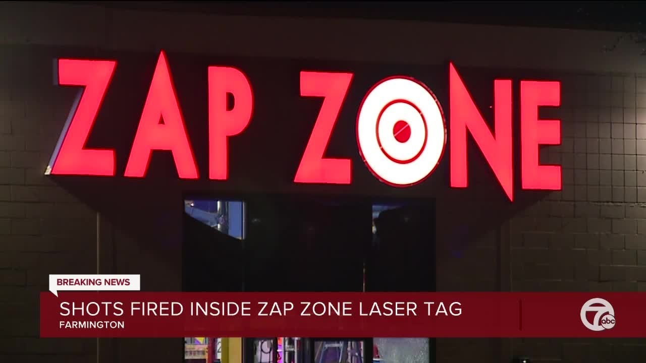 Shots fired at Zap Zone laser tag YouTube