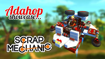 Scrap Mechanic Elite - Flying Caravan Transformer!