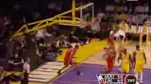 T-Mac Left handed dunk vs Lakers
