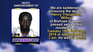 Henry Theophilus Wilkey short