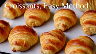 This easy method gives you the Perfect croissants at home!