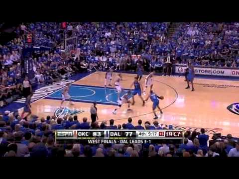 NBA Playoffs 2011: OKC Thunder  Vs Dallas Mavericks Game 5 Highlights (1-4) Dallas Won the Series