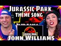 Jurassic Park theme song by John Williams | THE WOLF HUNTERZ REACTIONS