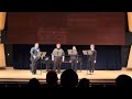 FGCU quartet singing “Precious Lord”