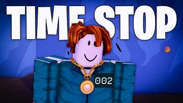 Pretending To Be a NOOB with TIME STOP in INK GAME (Roblox)