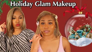 Holiday Makeup Glam Tutorial For Beginners