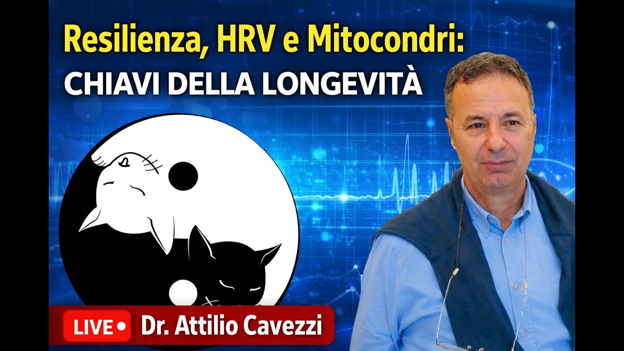 Resilienza, HRV e Mitocondri: Chiavi della Longevità con il Dott. Attilio Cavezzi