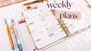 August 1-7 | Plan With Me | Erin Condren | A5 Ring Agenda | Compact Vertical