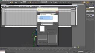 Combining Multiple Animations in 3ds Max using Motion Mixer