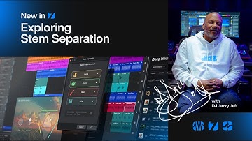 Exploring Stem Separation with DJ Jazzy Jeff | Studio One Pro 7 | PreSonus