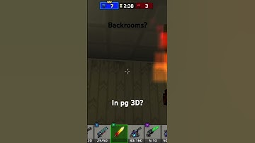 Backrooms in pg 3D #backrooms  #pixelgun3d