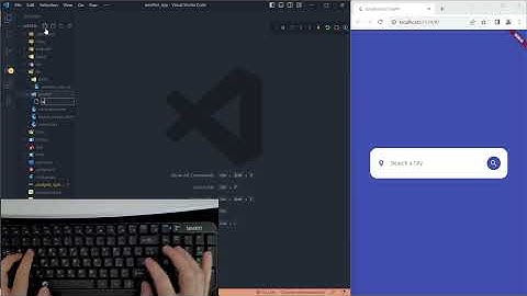 ASMR Programming - Weather App - No Talking