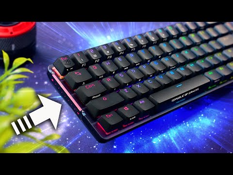 The ASUS ROG Falchion 65% Keyboard is CRAZY