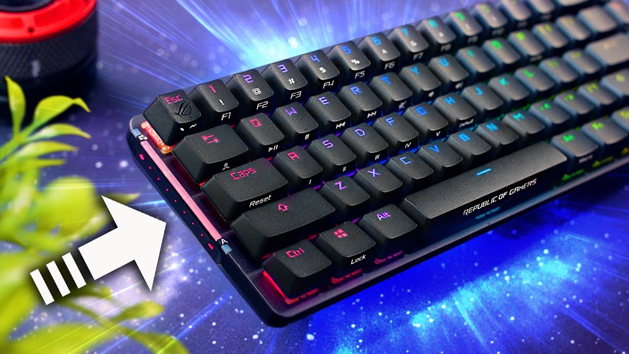 The ASUS ROG Falchion 65% Keyboard is CRAZY