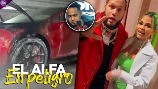 El Alfa devastado, QUEMAN su Bugatti: Esta es toda la verdad de lo que le pasó al artista.