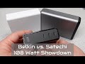Belkin versus satechi 108 watt usb chargers reviewed and tested