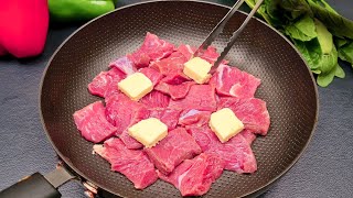 Tender beef in 15 minutes! The secret to tenderizing even the toughest beef!🥩 by leckere Suppe 1,287 views 4 months ago 6 minutes, 42 seconds