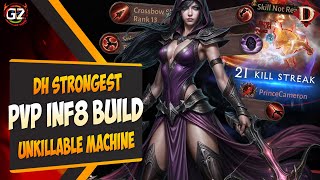 Demon Hunter – Unkillable New Inf8 Meta PvP Double Dash Auto Spam Build  | Diablo Immortal