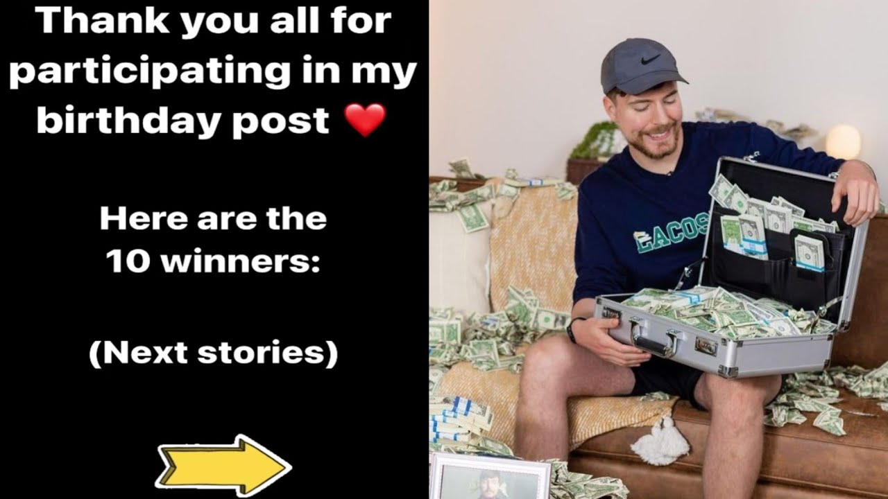 MrBeast's Instagram Birthday Giveaway May Be Illegal: Here's Why