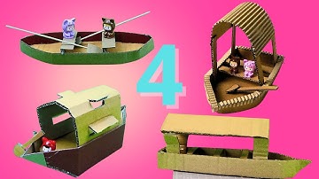4 Epic Cardboard Boat Builds – DIY Ship, Canoe & More! | Crafty Cardboard