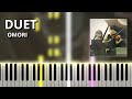 DUET - OMORI OST (Piano and Violin Warm Arrange)