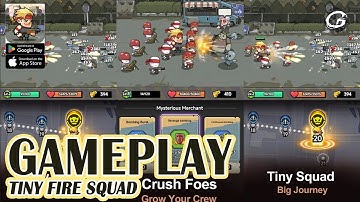 Tiny FIre Squad Gameplay - Mobile Game (Android)