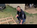 Making a Simple Wooden Rock and Roll Bed with Storage for Van Conversion