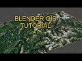 Tutorial BlenderGIS