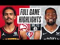 HAWKS At NETS FULL GAME HIGHLIGHTS November 3 2021 HAWKS At NETS FULL GAME HIGHLIGHTS November 3 2021